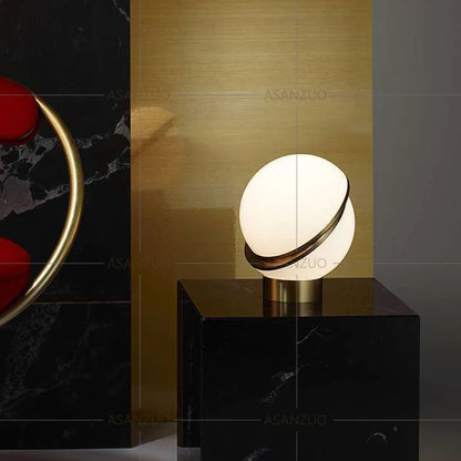 LumiSphere - Acryl runde Ball Tischlampe