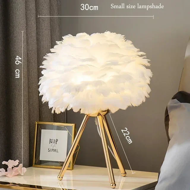 Lampe - FeatherLite - Gänsedaunen - Natürlich und elegant