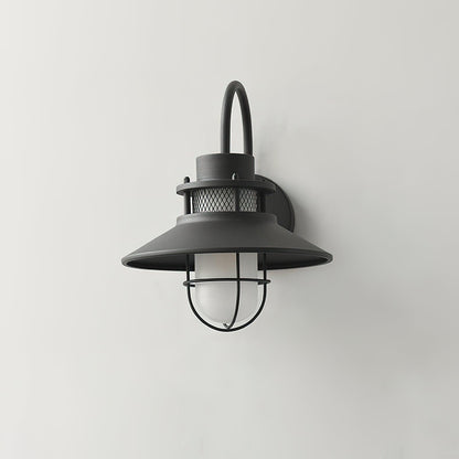 Garduru Außenwandleuchte – Wetterfeste LED-Laterne im Industrie-Stil (IP65)