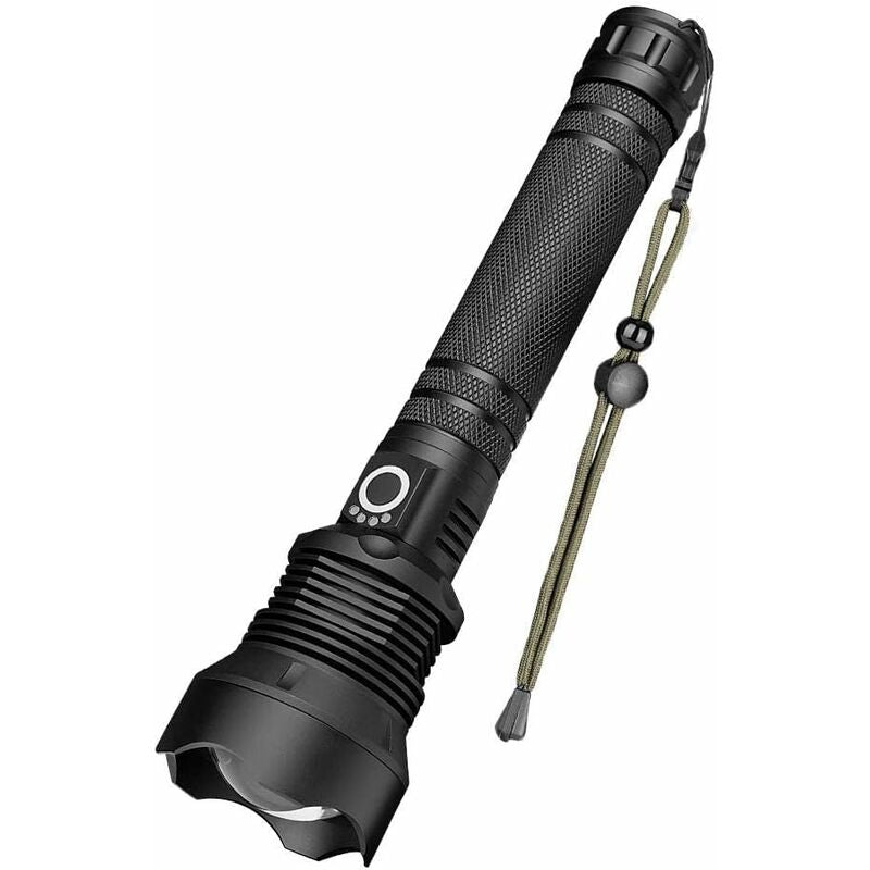 Wiederaufladbare LED-Taschenlampe mit langem Strahl