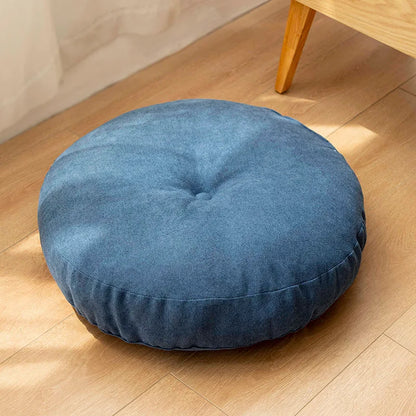 Runde Yoga- und Meditationskissen - Weiches und unterstützendes Bodenpillow für Entspannung und Komfort