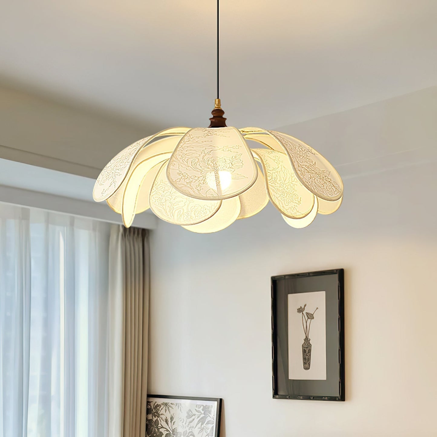 Garduru Pendelleuchte | Elegante Deckenlampe | Zeitloses Design | Verschiedene Größen