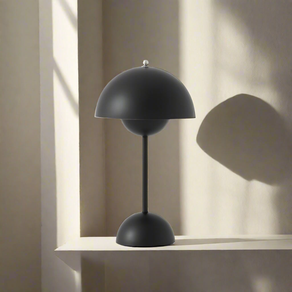 Verstellbare Helligkeit Blumenkübel Lampe - Italienische Wiederaufladbare Tischlampe VP3