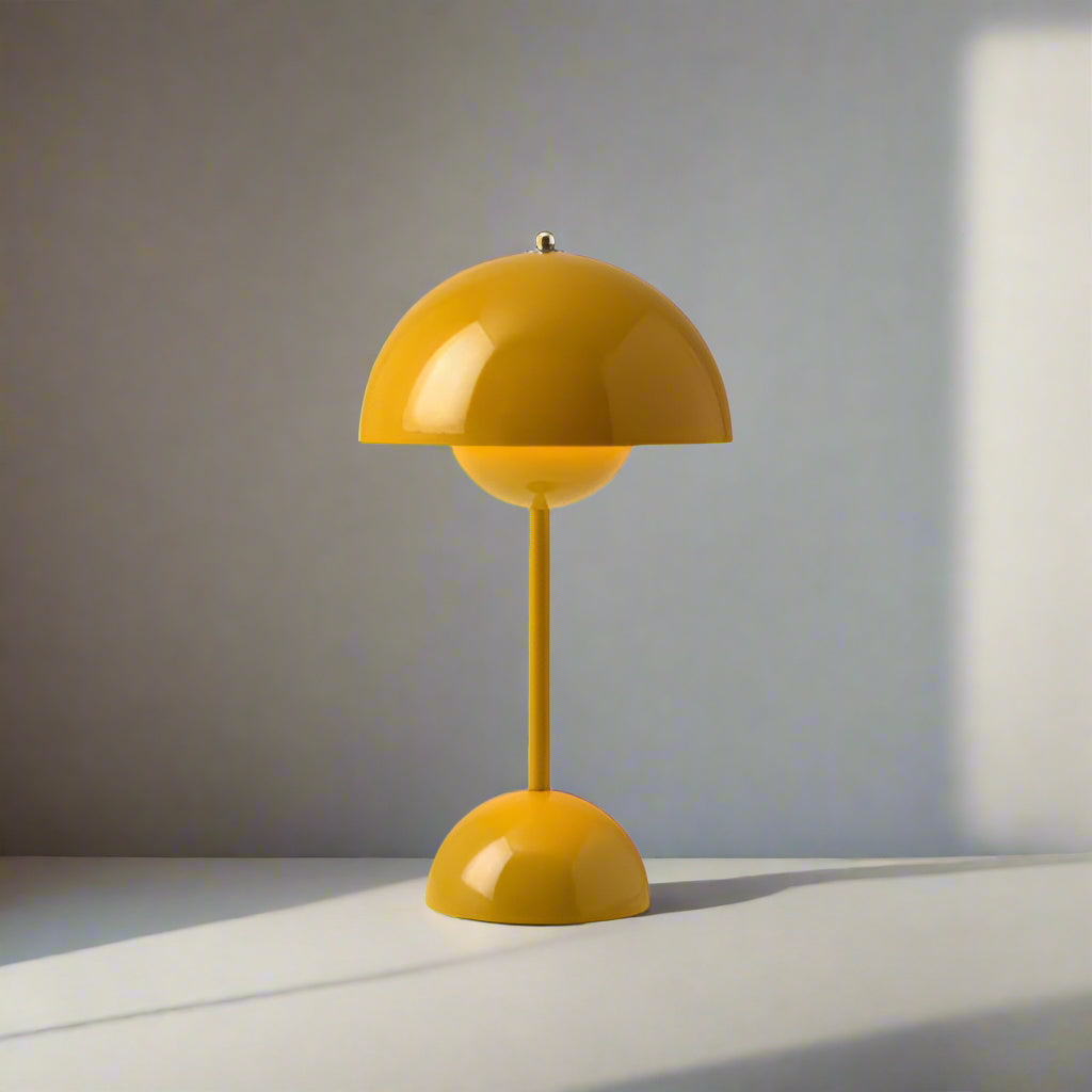 Verstellbare Helligkeit Blumenkübel Lampe - Italienische Wiederaufladbare Tischlampe VP3
