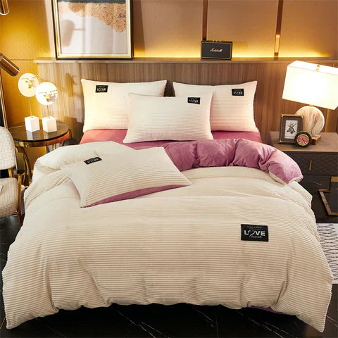 SweetDreams™ - Samt-Fleece-Bettdecke | Ultimativer Komfort