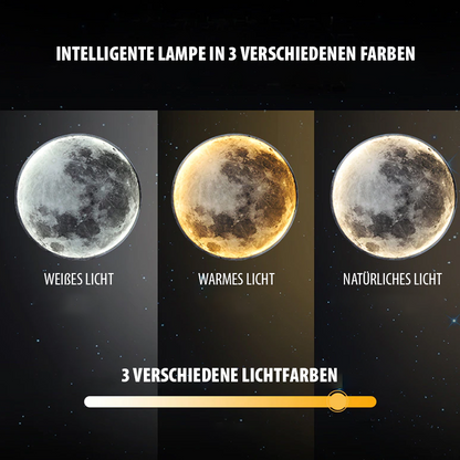 Garduru - Mond Dimmbare LED Wandlampe für Einladende Räume