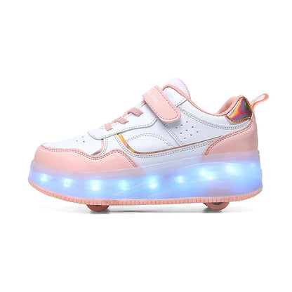 Zoe – Orthopädische Rollschuhe mit LED
