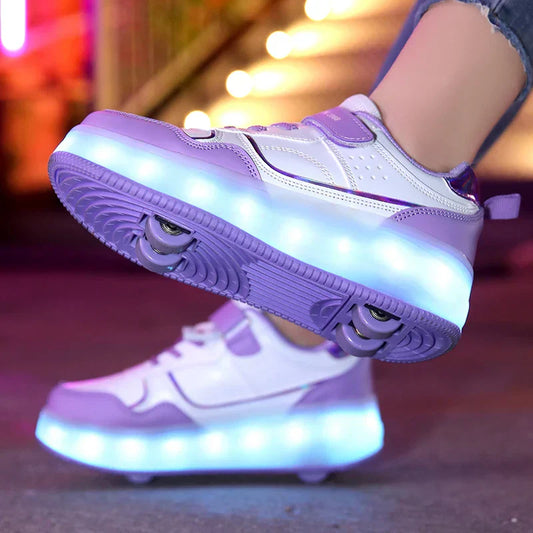 Zoe – Orthopädische Rollschuhe mit LED