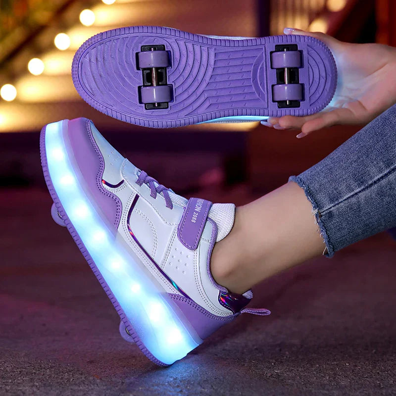Zoe – Orthopädische Rollschuhe mit LED