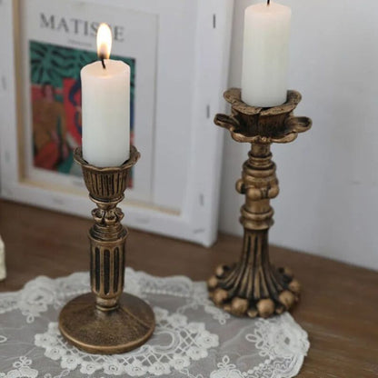 AuricGlow – Rustikaler Kerzenhalter mit elegantem Luxus für einen zeitlosen Look