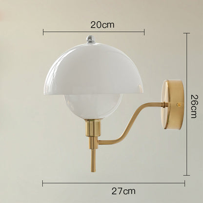 Wandleuchte Design Champignon Creme – Natürliche Eleganz und Gemütliche Atmosphäre