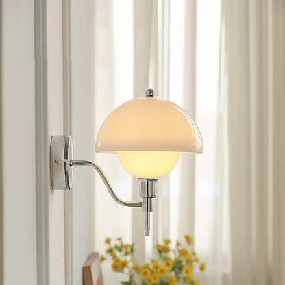 Wandleuchte Design Champignon Creme – Natürliche Eleganz und Gemütliche Atmosphäre