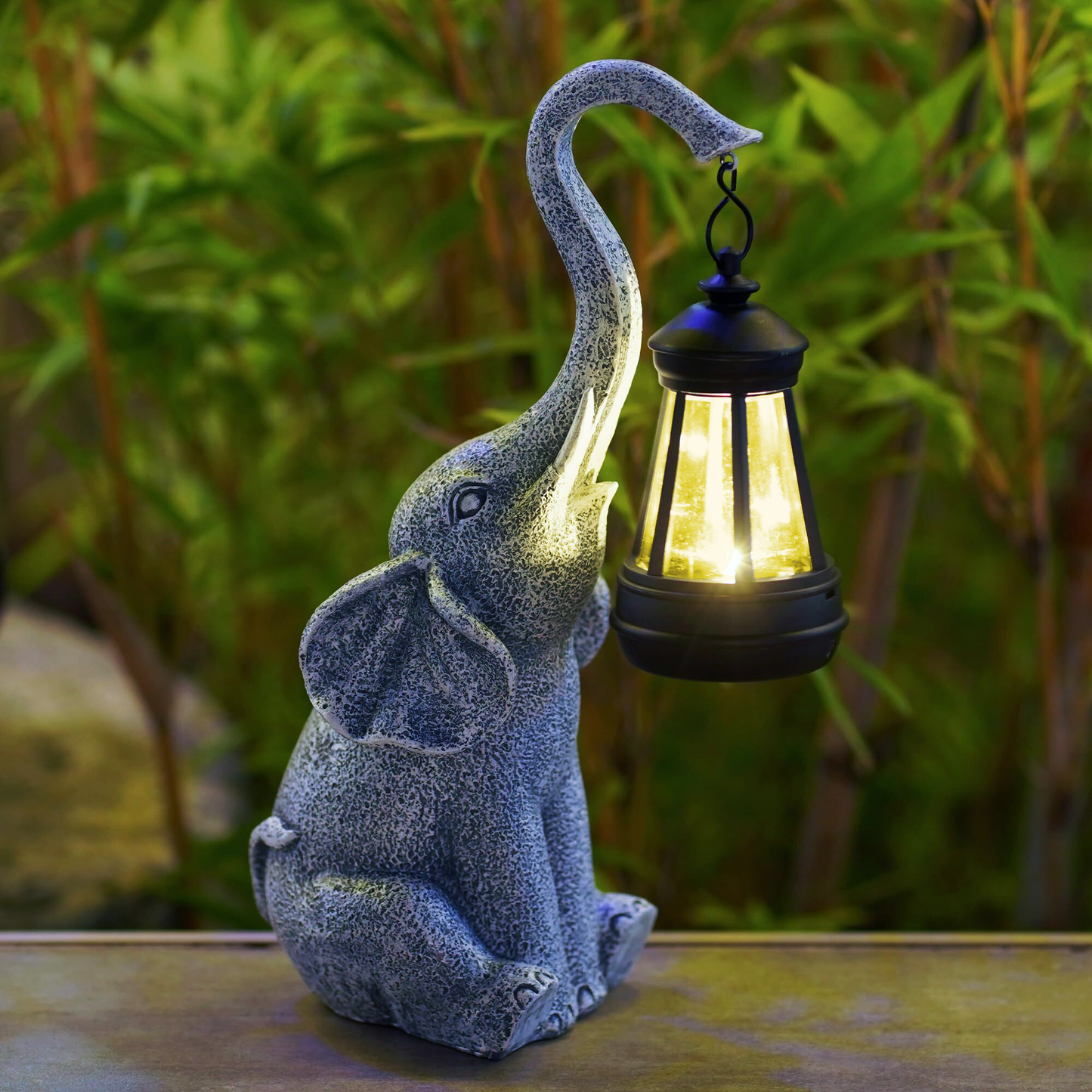 Garduru Sanfter Elefant LED Lampe | Kinderzimmer Deko | Nachtlicht