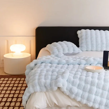 Garduru Luxe - Ultraweiche doppellagige Polar-Decke
