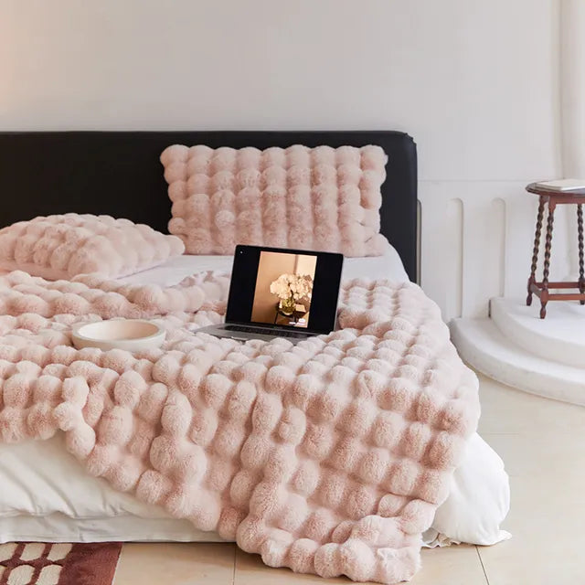 Garduru Luxe - Ultraweiche doppellagige Polar-Decke