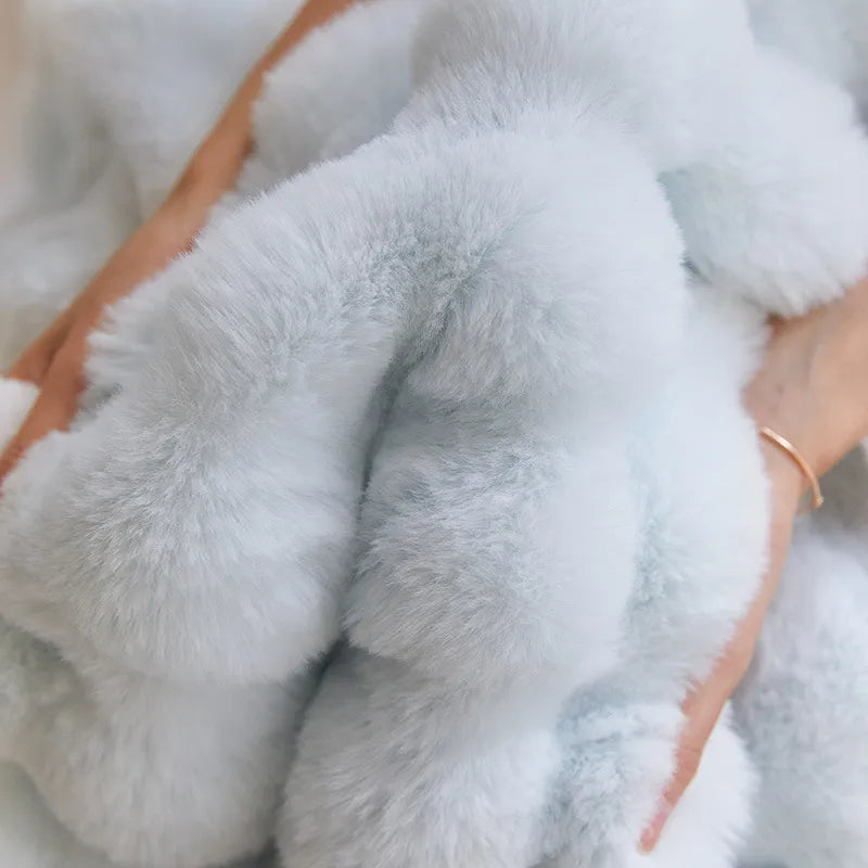 Garduru Luxe - Ultraweiche doppellagige Polar-Decke