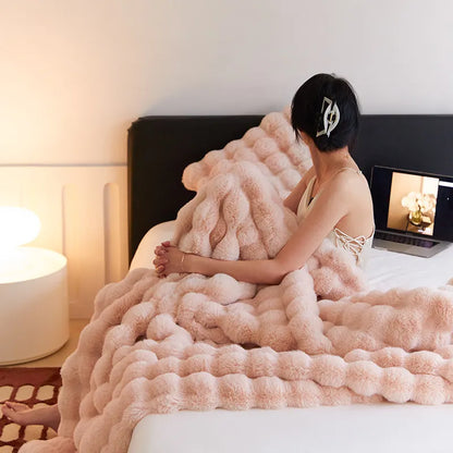 Garduru Luxe - Ultraweiche doppellagige Polar-Decke
