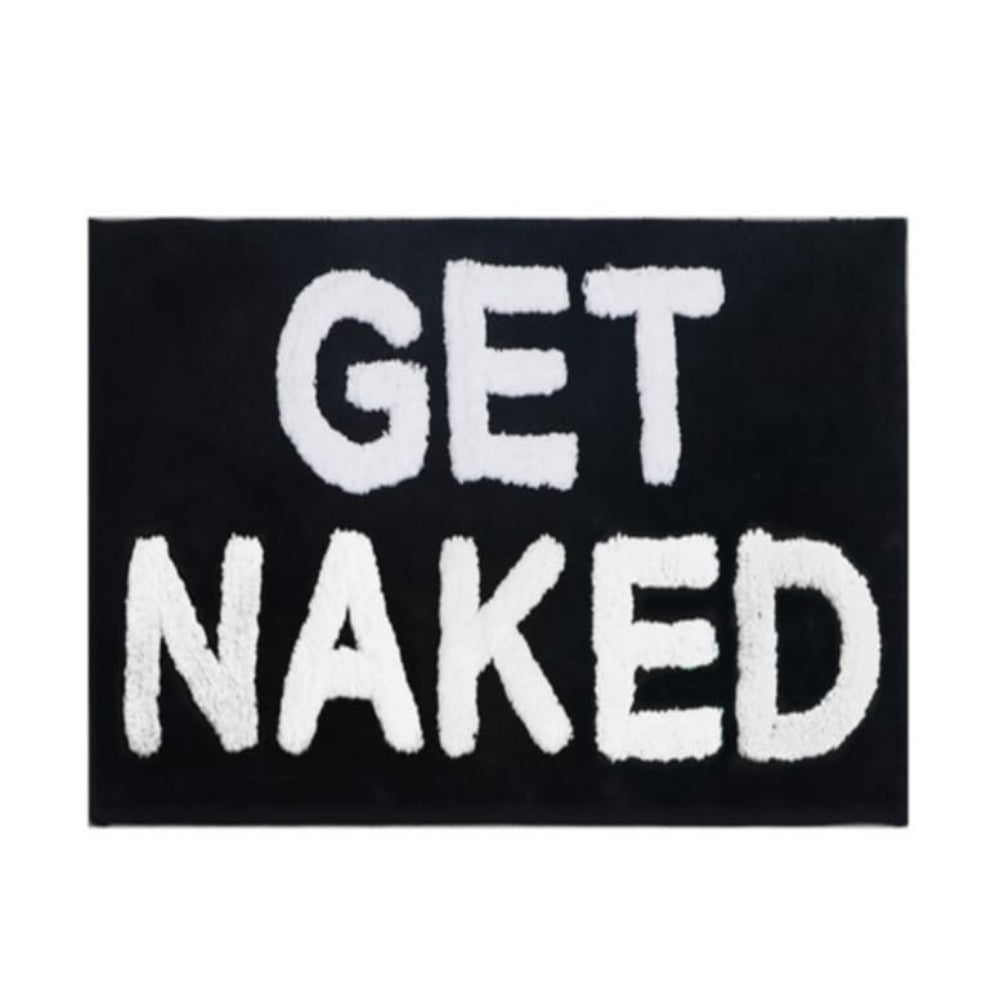 "Get Naked" Lustige Badezimmermatte