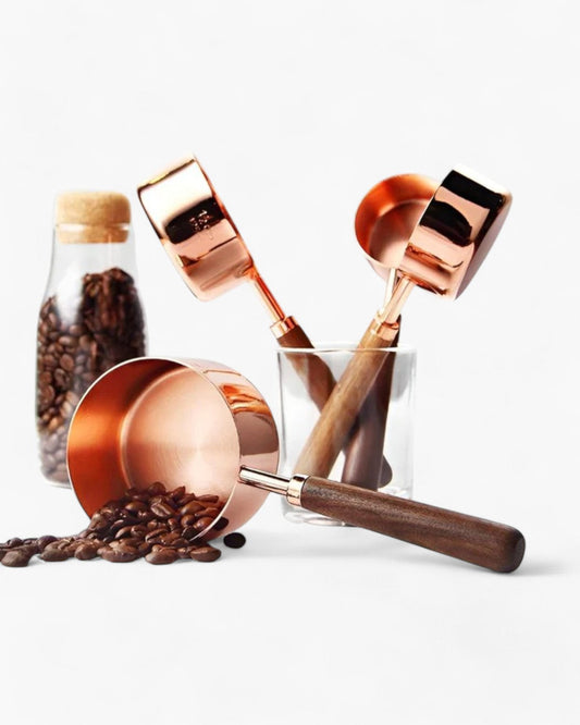 Gleam Copper – Luxus Kupfer Messset für präzises und stilvolles Kochen