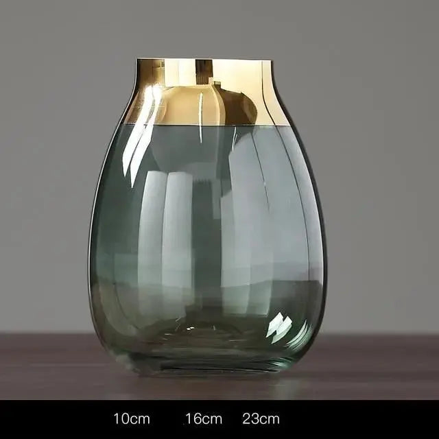 Gold Foil Blumenvase