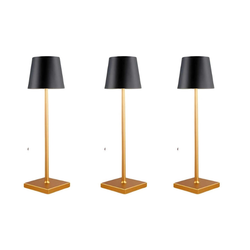 LumiFlex – Luxuriöse kabellose Tischlampe mit einstellbarer Beleuchtung