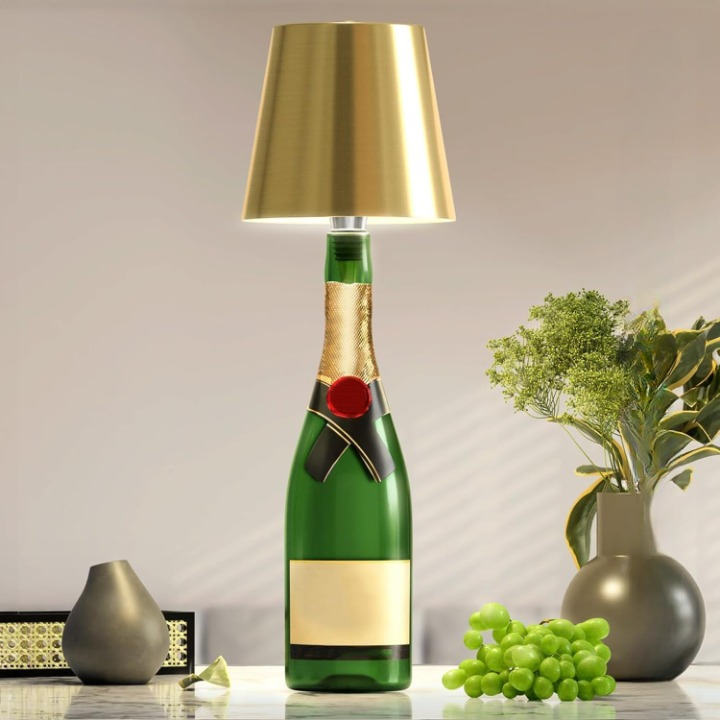 Tischlampe Flasche Stil Touch wiederaufladbares Licht