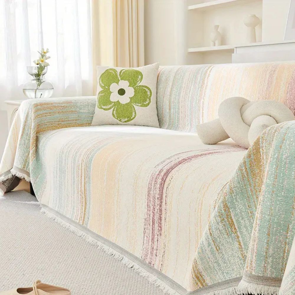 Serene Streifen Sofabezug