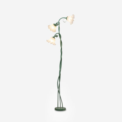 Stehlampe Calla Flowers – Elegante Beleuchtung mit weißen Blumen und raffiniertem Design