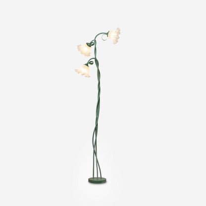 Garduru - Elegante florale LED-Tischlampe