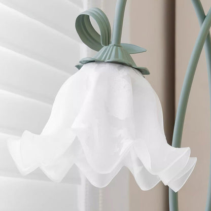 Stehlampe Calla Flowers – Elegante Beleuchtung mit weißen Blumen und raffiniertem Design