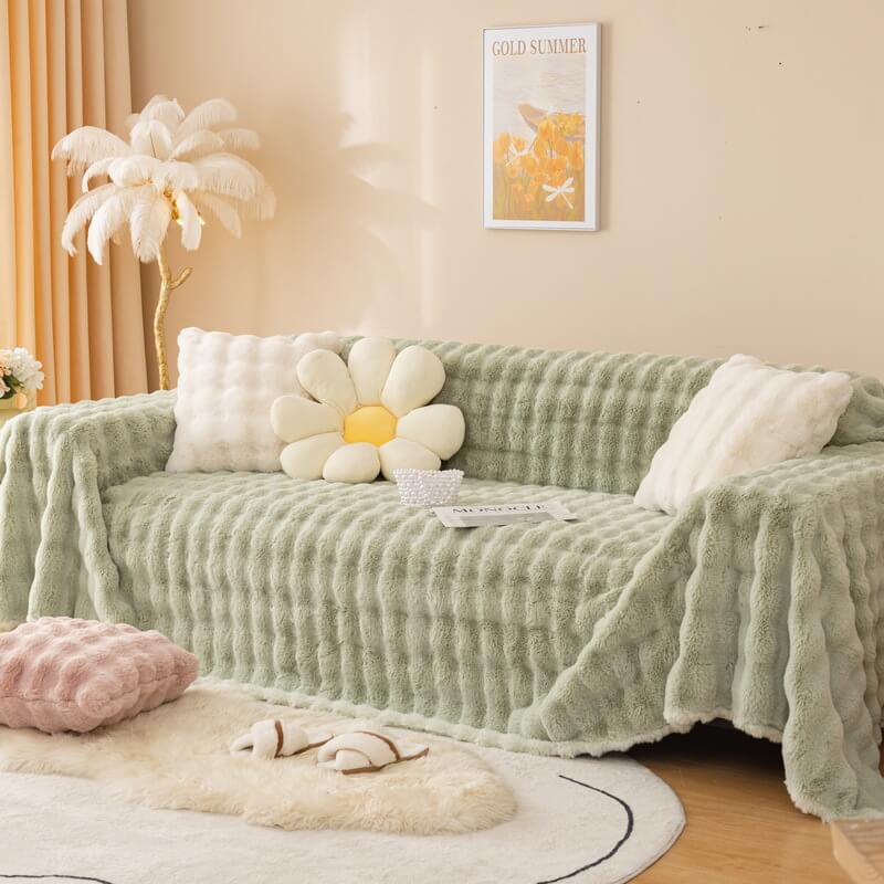Faux-Fur-Sofabezüge, Decken und Sofahussen für Haustiere