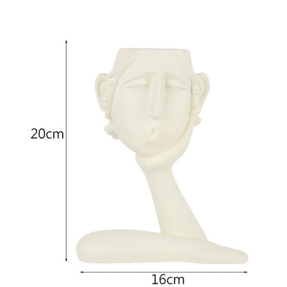 Face Vace | Skulptur Blumenvase
