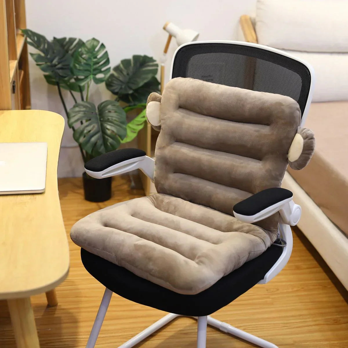 Ergonomisches Unterstützungskissen für Rücken- und Sitzkomfort