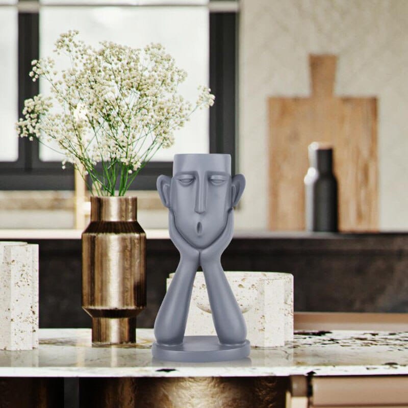 Face Vace | Skulptur Blumenvase
