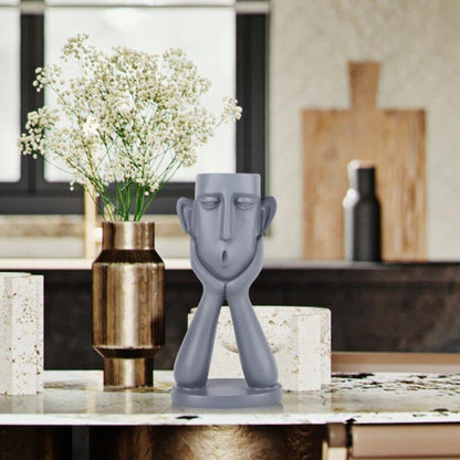 Face Vace | Skulptur Blumenvase