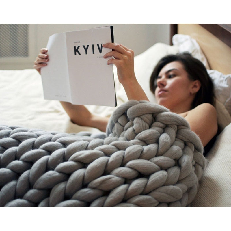 Cozy® Gestrickte Decke | 50% RABATT🎁
