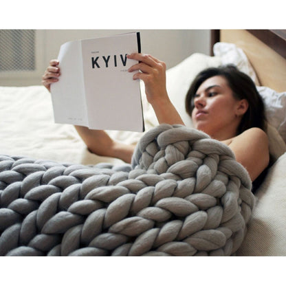 Cozy® Gestrickte Decke | 50% RABATT🎁