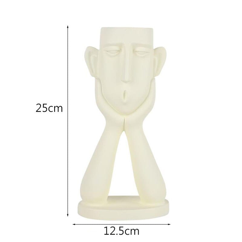 Face Vace | Skulptur Blumenvase