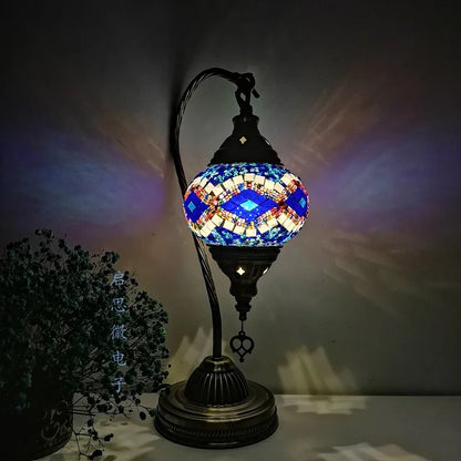 Garduru - Türkische Mosaik-Tischlampe