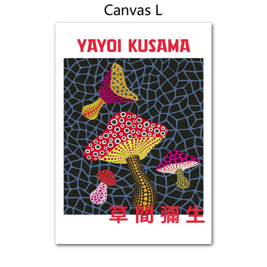 Yayoi Kusama Abstrakt Premium Poster