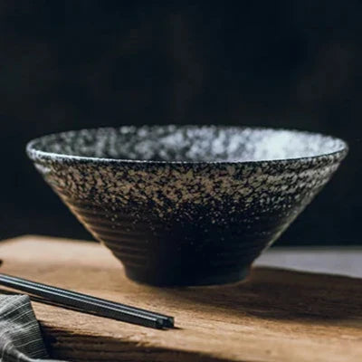 ZenBowl – Handmade Japanische Keramische Ramen Schüssel mit Authentischem Artisan-Finish
