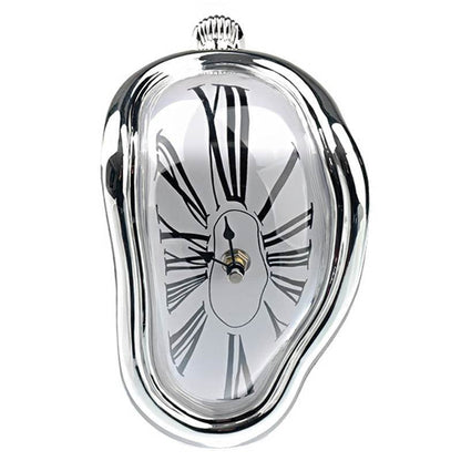 DaliTime – Künstlerische Schmelzender Uhr mit ikonischem Elegant für Tisch oder Regal