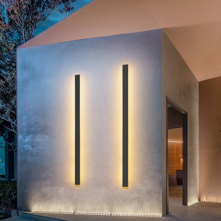 Outdoor Wandleuchte Aluminium Modern LED Wandleuchte