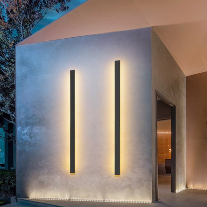 Outdoor Wandleuchte Aluminium Modern LED Wandleuchte