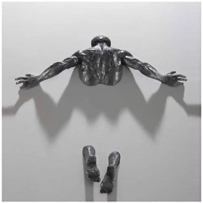 3D abstrakte Wand Skulptur