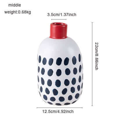 Stylische moderne Vase