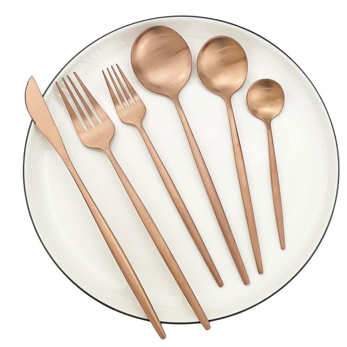 Garduru 36-teilige Edelstahl Besteckset – Elegantes & Langlebiges Design