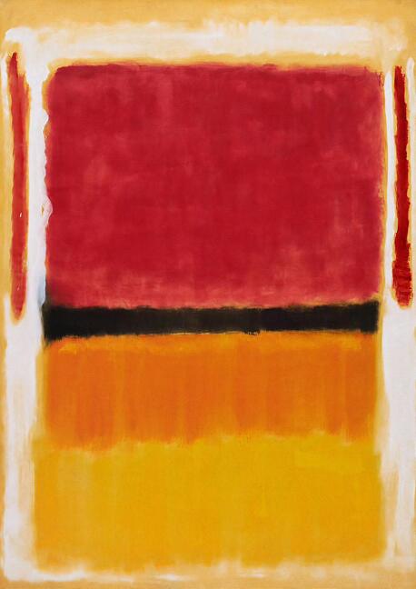 Mark Rothko Luxus Leinwand Poster