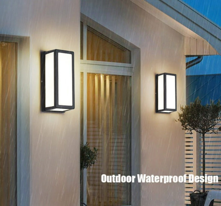 Moderne Outdoor LED Wandlampe