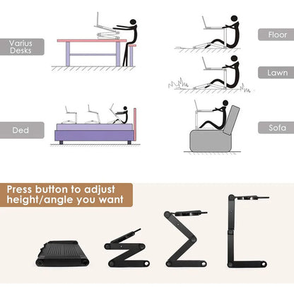 360° Verstellbarer Ergonomischer Laptop-Ständer